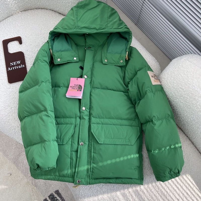 No.1 Popular Gucci North Face Collaboration Nylon Jacket Replica Outerwear Logo Nol38277