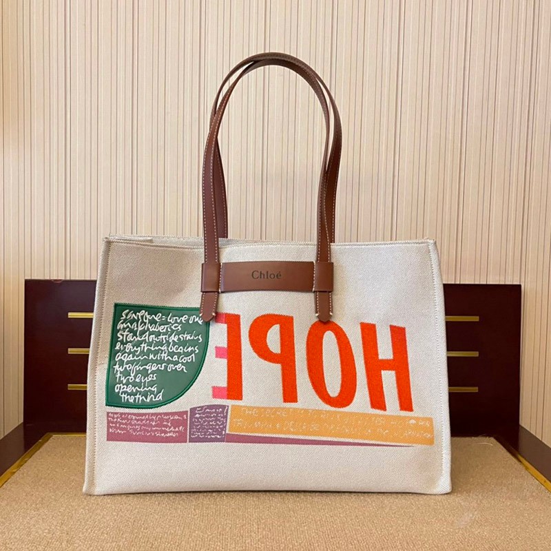 No customs duties★Chloe tote bag replica★Colita Kent Large 2 model sizes Woody CHC21US384E6927S
