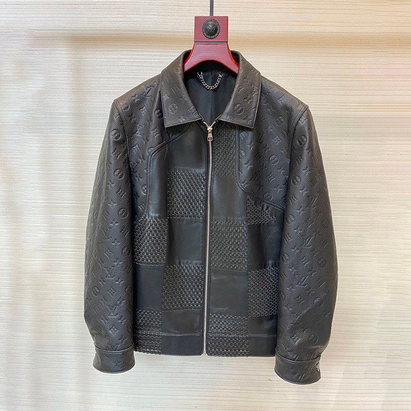 Sold out? Louis Vuitton Jacket Replica Monogram Shadow Calfskin vua61029