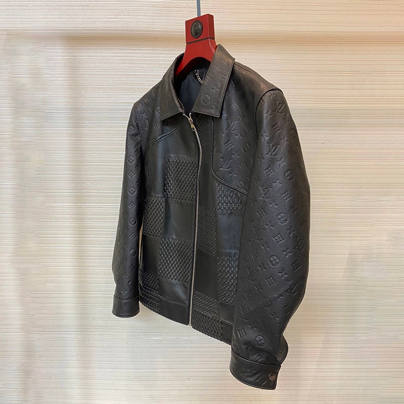 Sold out? Louis Vuitton Jacket Replica Monogram Shadow Calfskin vua61029
