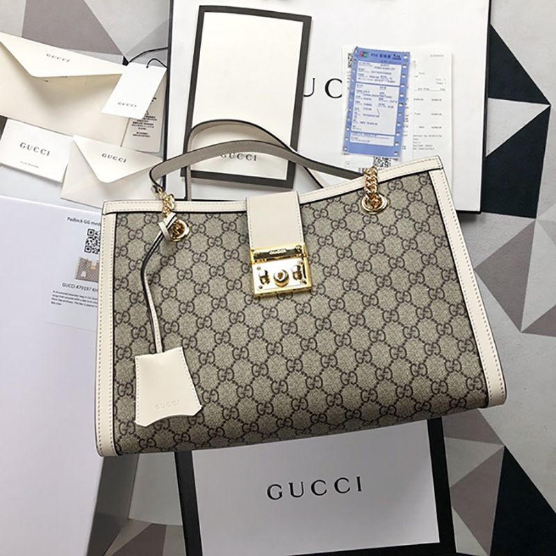 Gucci Padlock GG Medium Shoulder Bag Replica 479197 KHNKG 9761