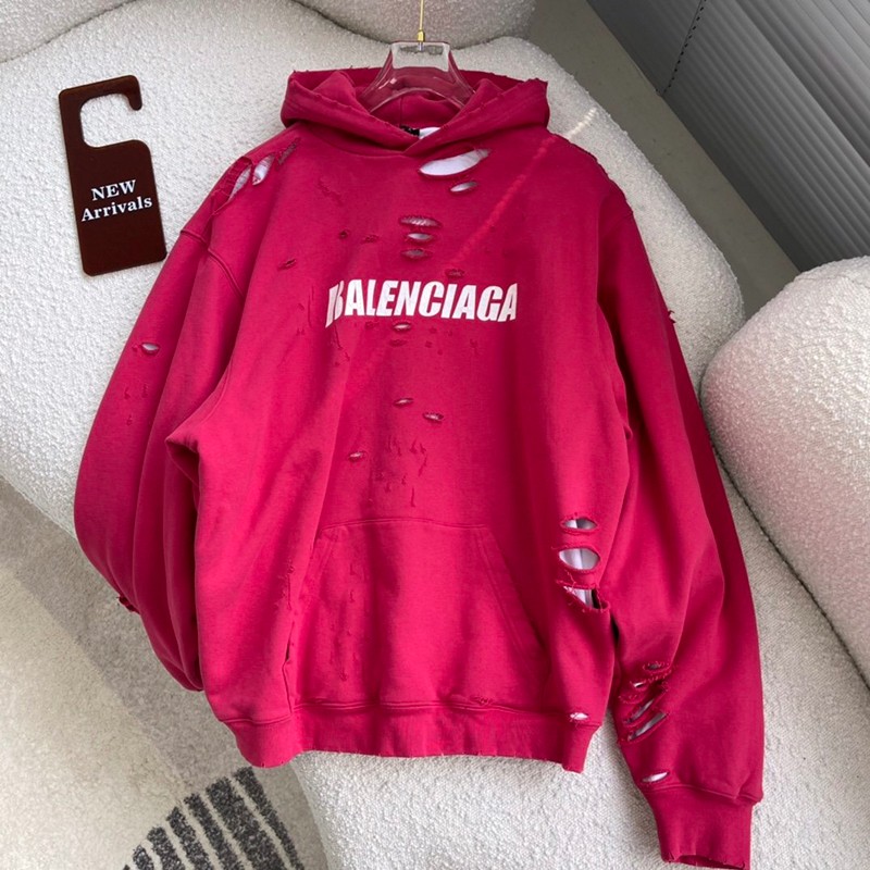 Tax and shipping included ☆ Balenciaga hoodie copy ☆ Distressed sweatshirt hoodie 659403TKVB66295