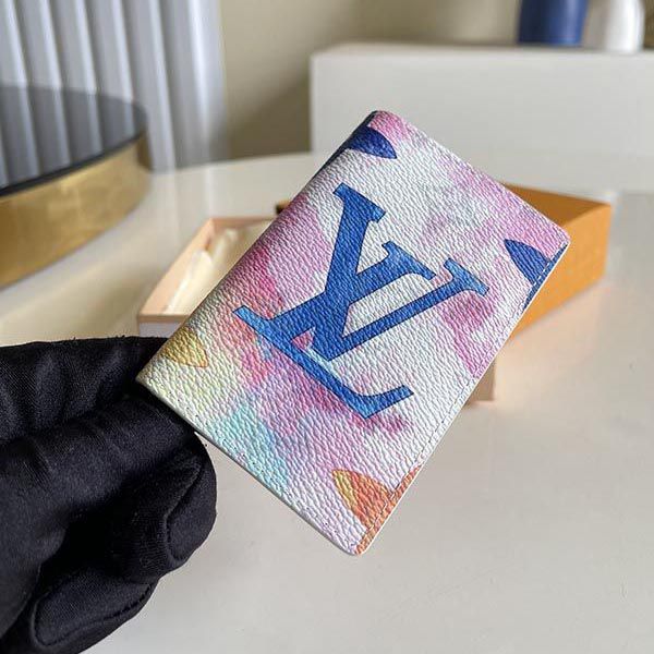 21SS Louis Vuitton Wallet Replica Watercolor Pocket Organizer LV20283