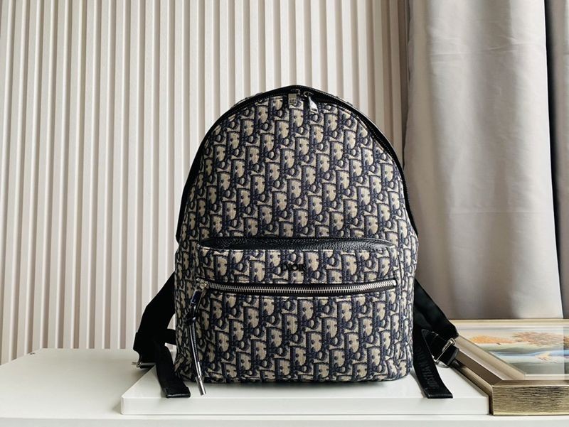 Dior 20/21AW New Oblique TRAVEL Backpack Replica M6104STZQ_M928 M6104STZQ_M928