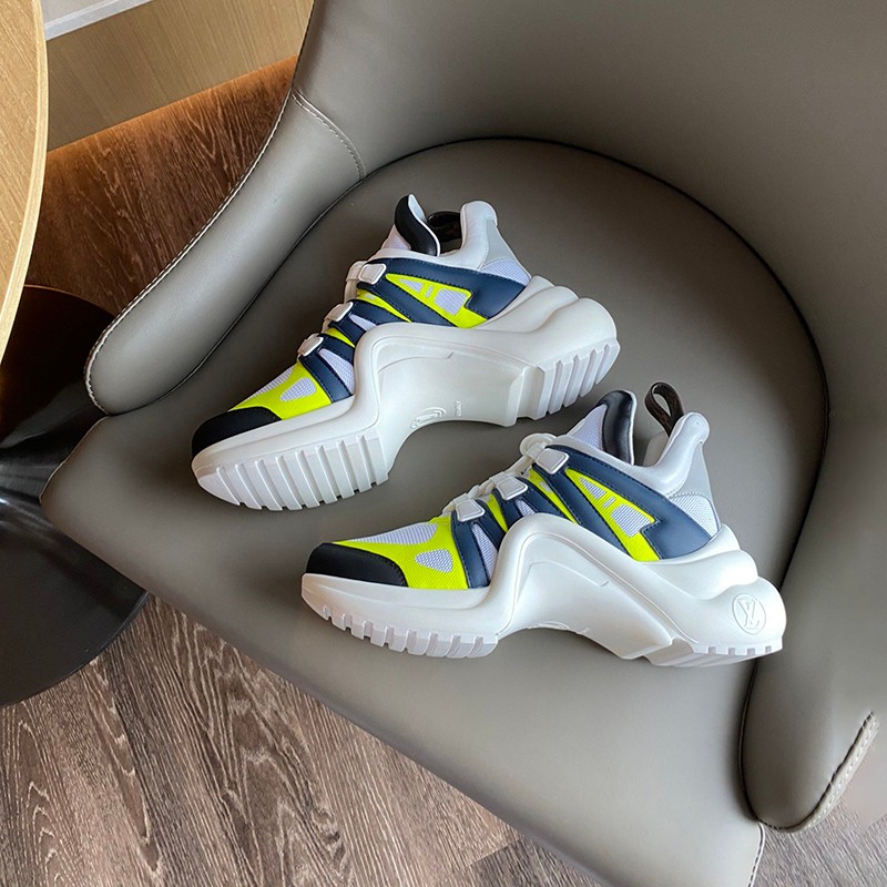 Want it? Super limited edition? ? Louis Vuitton fake sneakers | LV Arclight line logo vuu91192