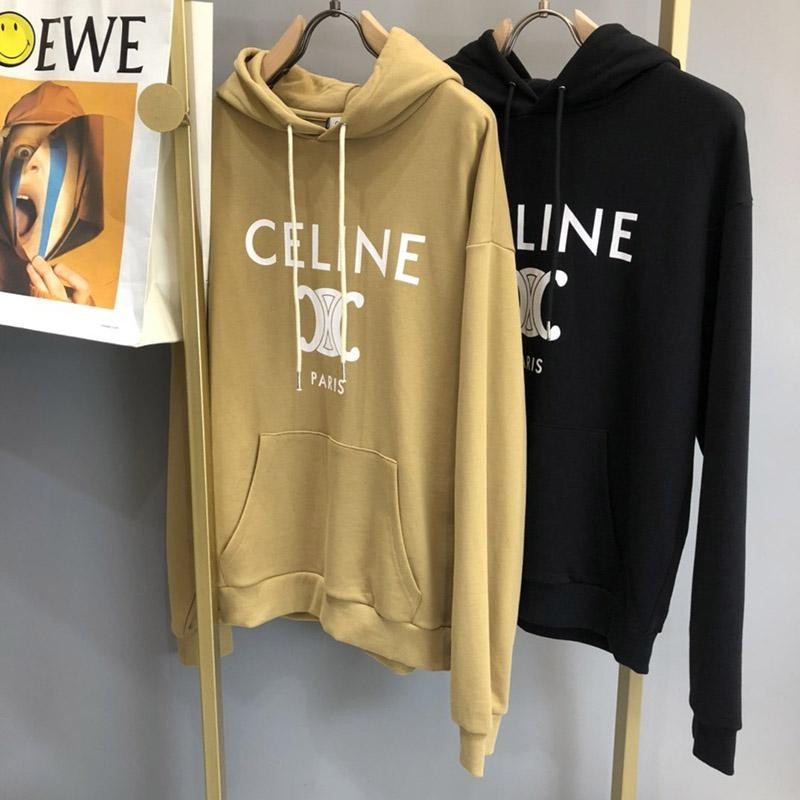 New Arrivals◎【CELINE】Loose and cute? Fake sweatshirt, available in 2 colors Cez34614