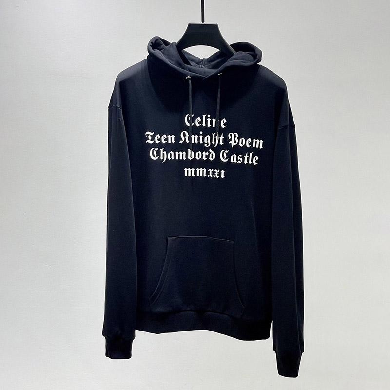 Classic [New] Celine ★ Logo Sweat Hoodie Copy Cen85340