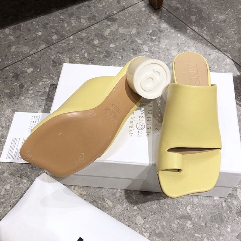 Want it? Super limited edition? Maison Margiela 6 logo heel mule sandals replica nappa leather Mah25244 Want it? Super limited edition? Maison Margiela 6 logo heel mule sandals replica nappa leather Mah25244