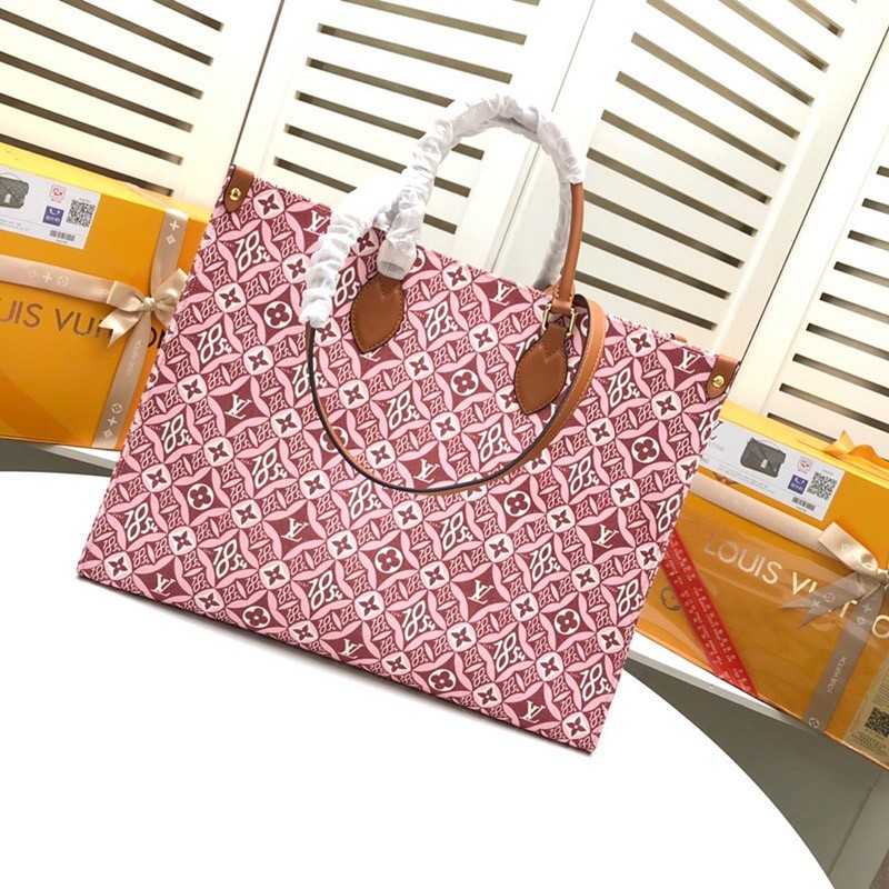 ☆Super popular☆Louis Vuitton On the Go GM Replica Bag M57185 Monogram Red ☆Super popular☆Louis Vuitton On the Go GM Replica Bag M57185 Monogram Red