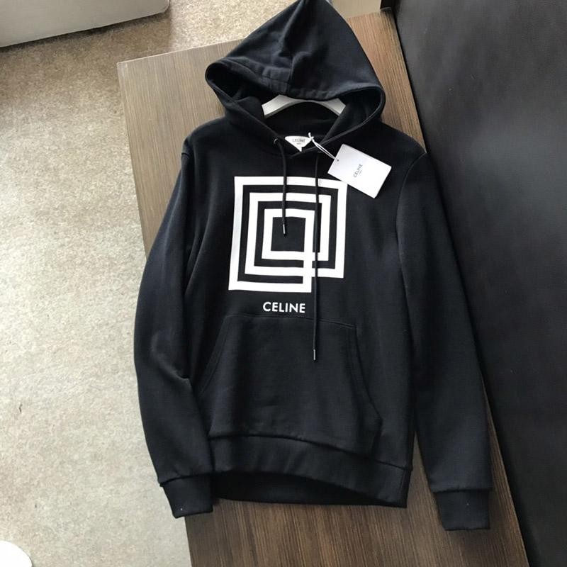 [21AW New] Celine Stylish Logo Hoodie Replica Cef22536