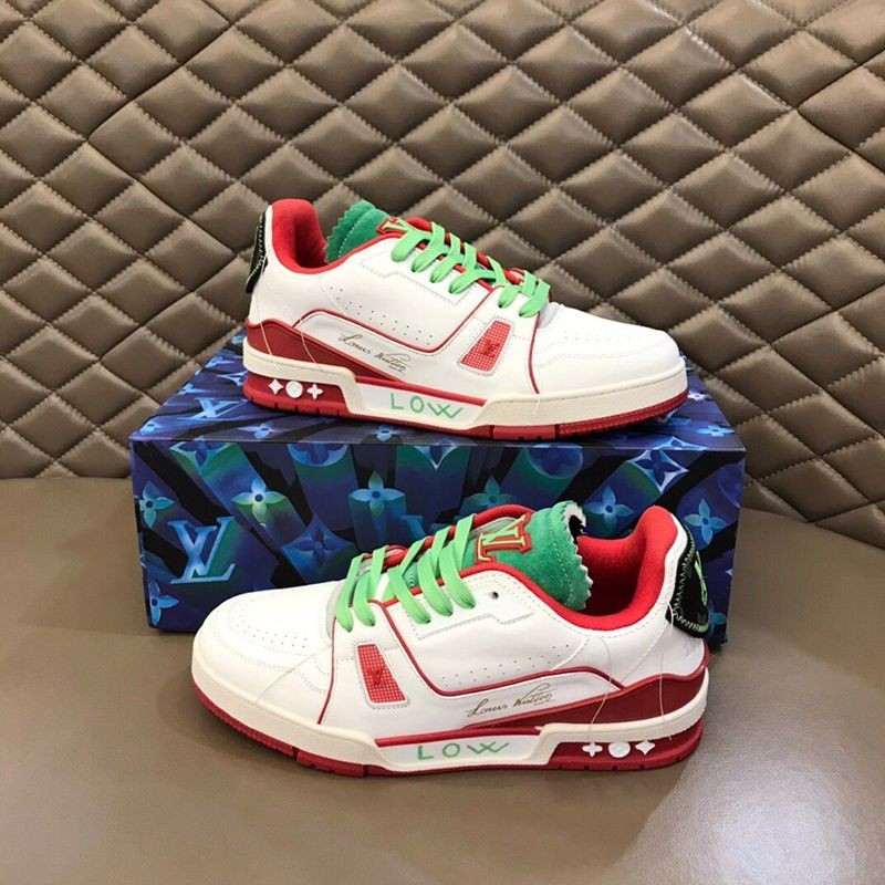 Before they sell out! ☆Louis Vuitton replica★LV Trainer line sneakers Japan limited edition vut93677