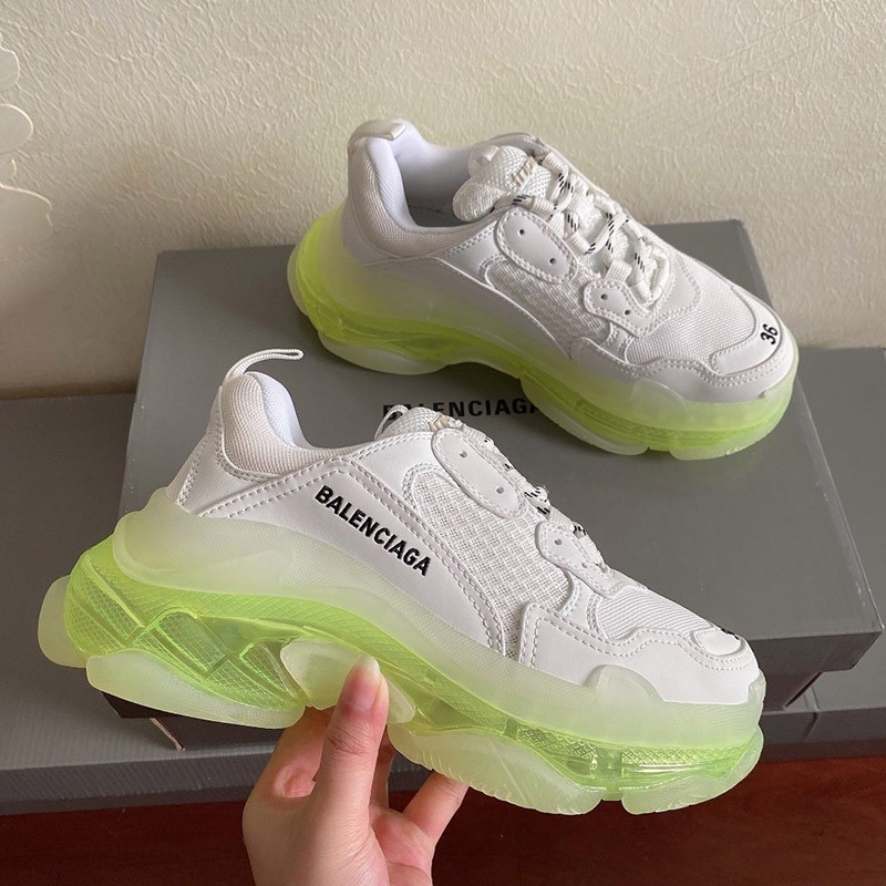 No customs duties Balenciaga sneakers replica Double foam & mesh triple sole 544351W2FR19073