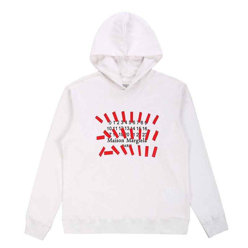 Not available in Japan MM6 fake Margiela logo print hoodie Mao66383 Not available in Japan MM6 fake Margiela logo print hoodie Mao66383