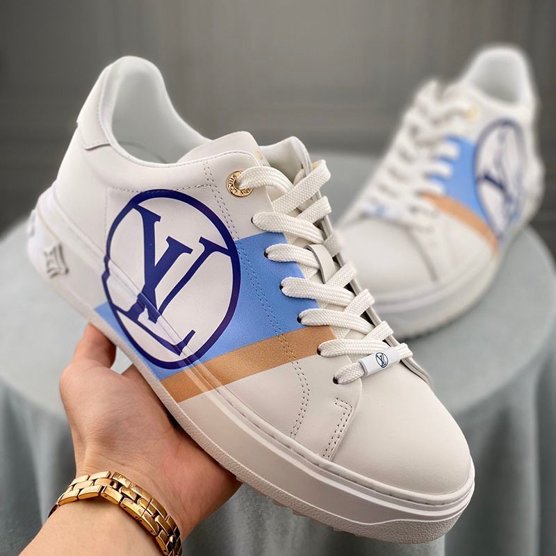No customs duties Louis Vuitton fake sneakers New Time Out Line 1A8MZR
