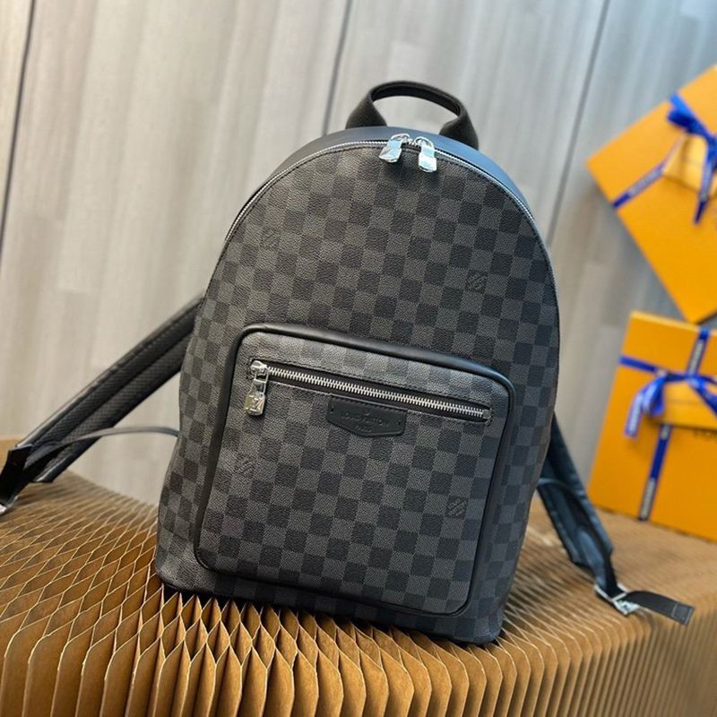 New Louis Vuitton Josh NV Replica Backpack ★ Damier Grey vup45670