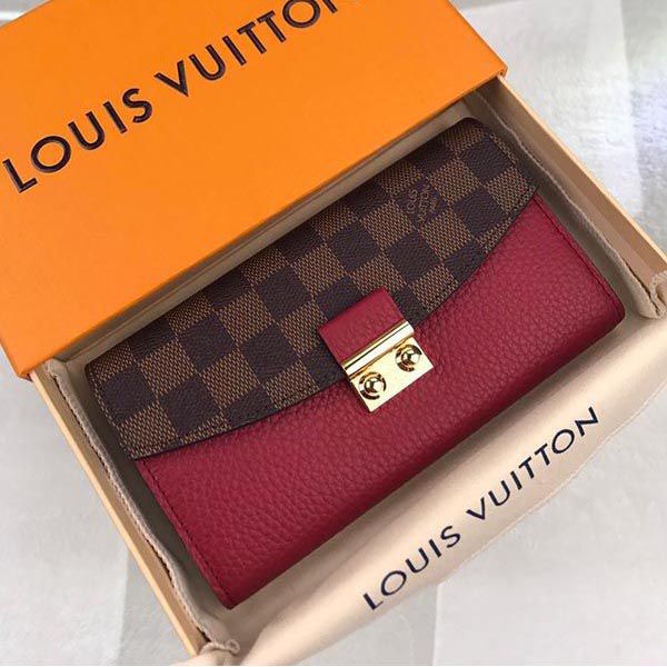 Louis Vuitton Wallet Replica Portefeuille Croisette Long Wallet Damier N60207