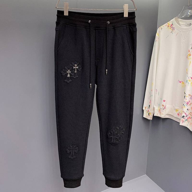 Hard to find Chrome Hearts [CH Sweatpants] ◆ Scroll Label Copy Kuu31872