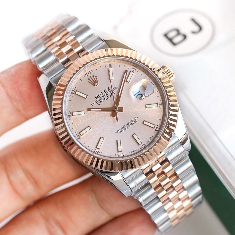 Rare Rolex Replica Watch Datejust 41mm Sandust Men's ROC29767