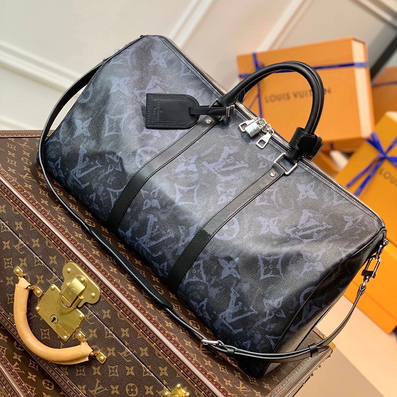 [21SS] Louis Vuitton Boston Bag Replica Keepall 50 Bandouliere M57278