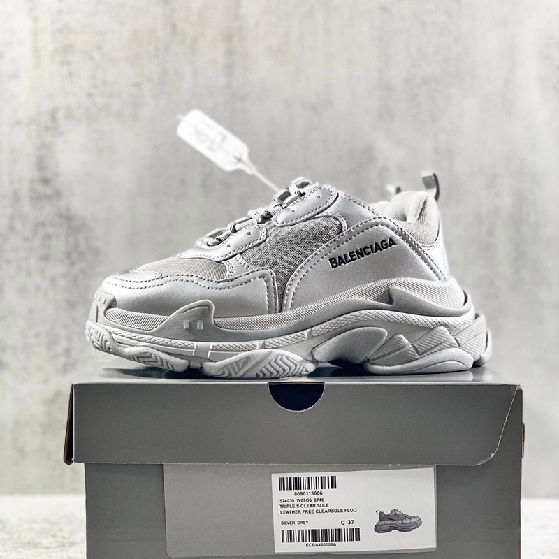 Not available in Japan ◆Balenciaga Triple S Replica Clear Sole Sneakers baa75642