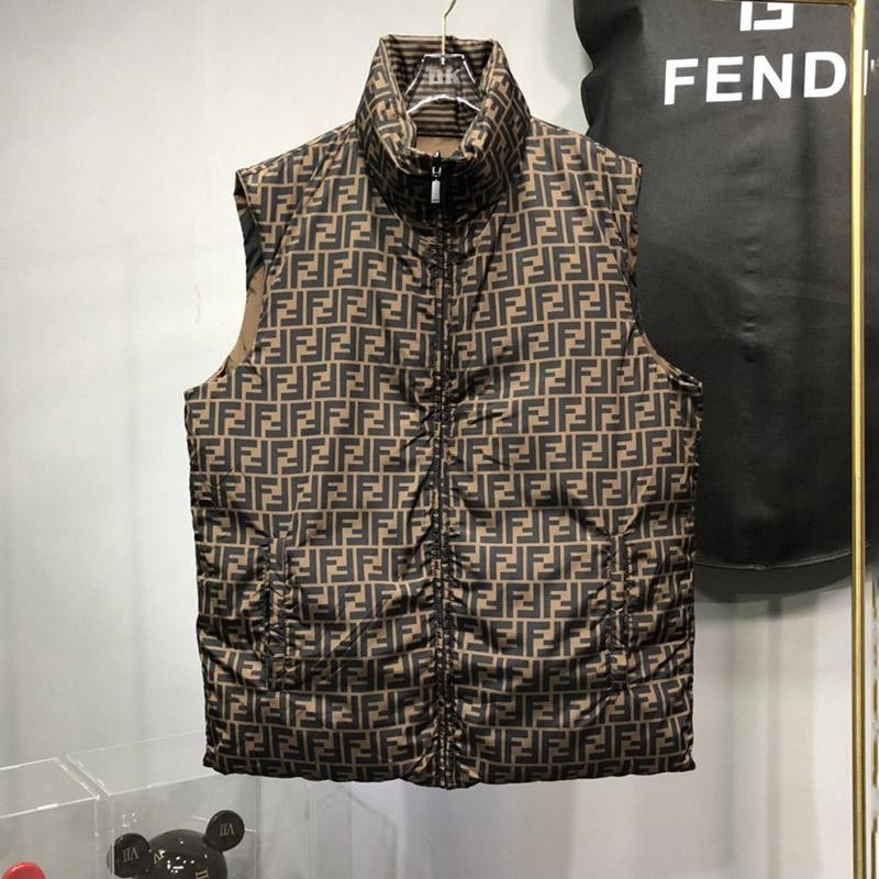 ☆Super popular☆Fendi down vest replica ☆Can be worn on both sides☆ feh38445