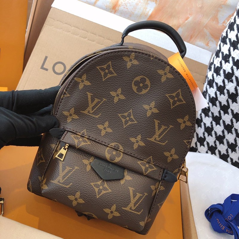 Domestic shipment? Louis Vuitton backpack replica MINI Palm Springs Monogram M44872