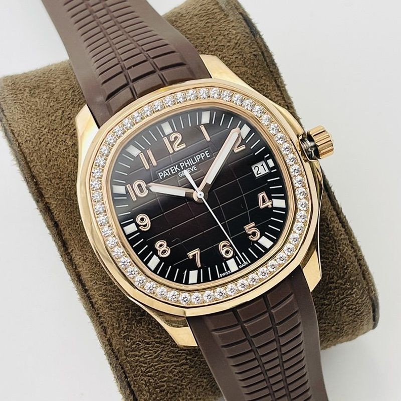 21-22AW Patek Philippe Aquanaut Luce Replica ★ Brown/Black pam85314