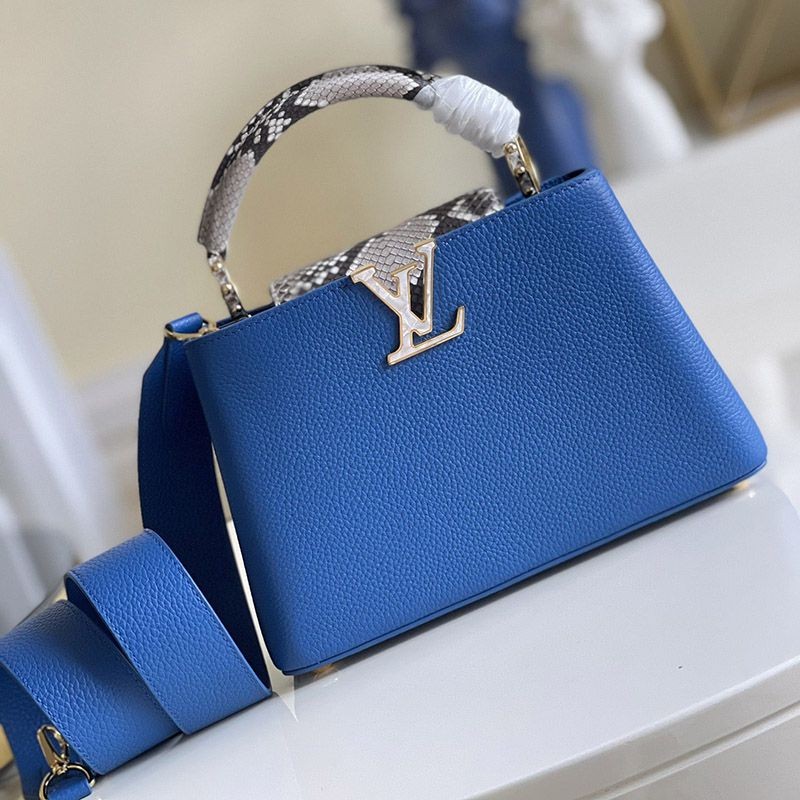 21-22AW Louis Vuitton Shoulder Bag Copy Pochette Blue Wallet MINI BB N99676