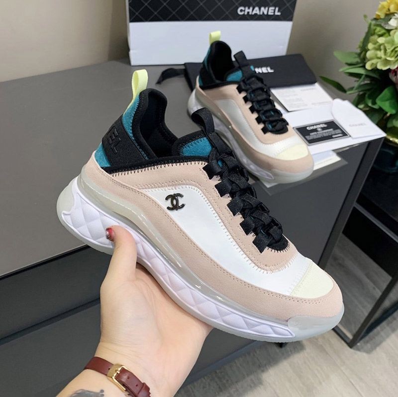 Very popular [rare color] Chanel women's sneakers replica sht46033