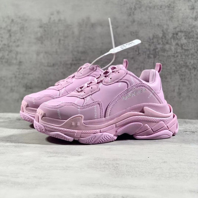 21-22AW ☆Balenciaga Replica☆All-over Logo Triple S Sneakers Track 524039W2FA15090