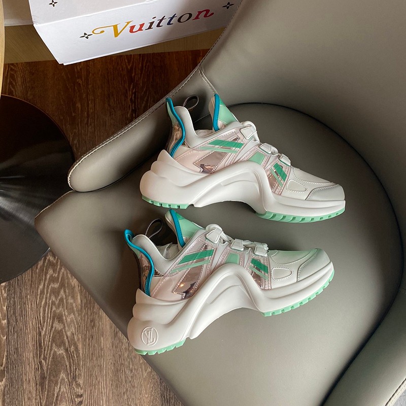 Tracked shipping? Louis Vuitton sneakers replica LV Arclight? line logo vum51283