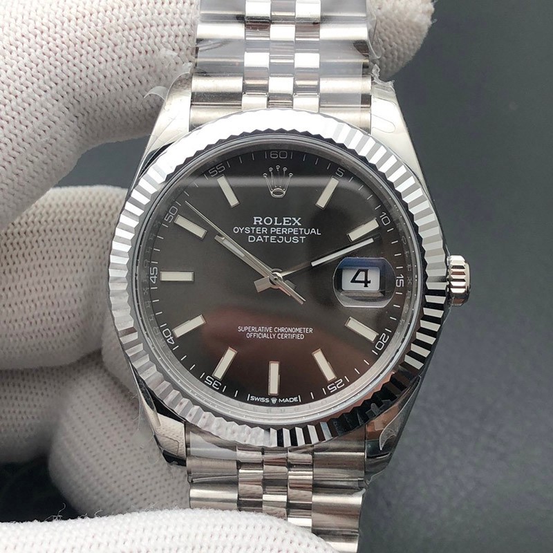 No customs duties Rolex watch Datejust copy 41 Stainless steel/white gold Men's Datejust rof36929 No customs duties Rolex watch Datejust copy 41 Stainless steel/white gold Men's Datejust rof36929