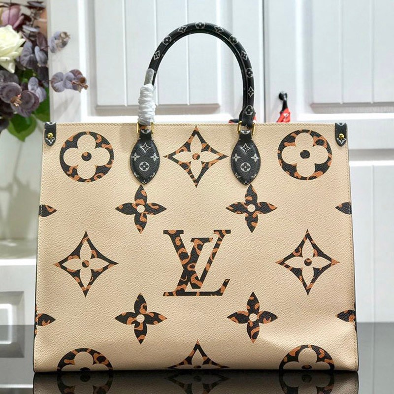 No.1 Popular Louis Vuitton On the Go GM Replica Giant Monogram Jungle vug82647