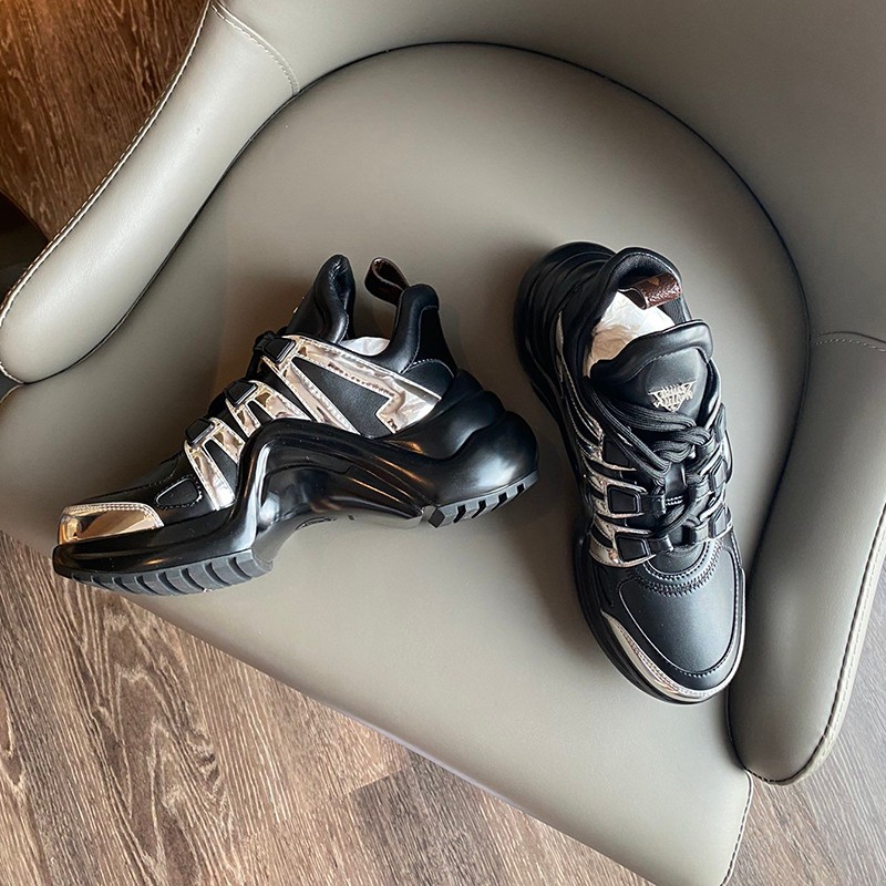 No customs duties Vuitton copy sneakers LV Arclight line logo vun96109