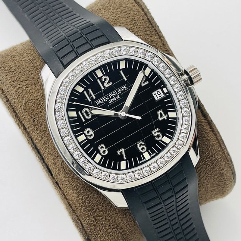 Patek Philippe Aquanaut Luce Replica ★ Black Stainless Steel paq83027