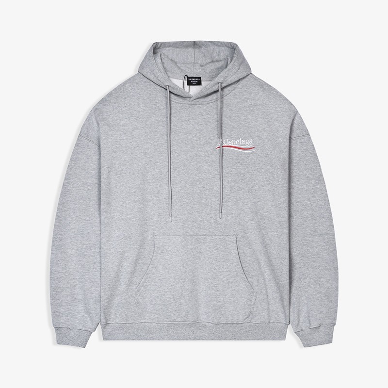 21-22AW [Immediate Delivery] Balenciaga Replica Pullover Hoodie Grey 600583TKVI99084