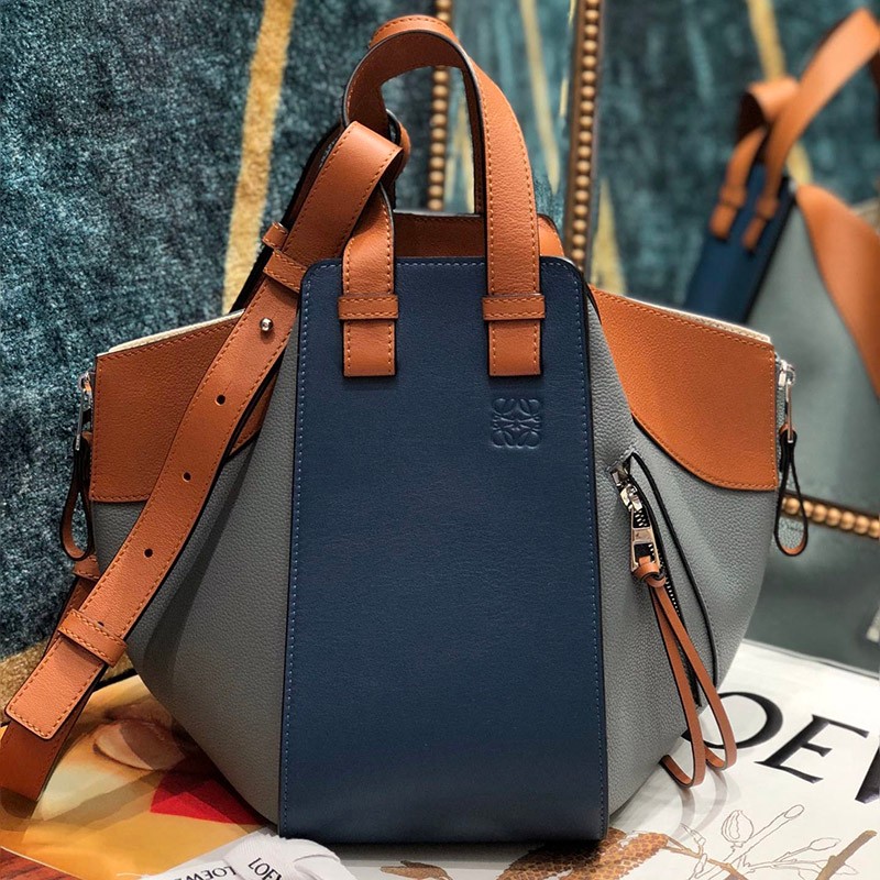 New Loewe Hammock Replica Bag Small Classic Calf Hammock 38730v35