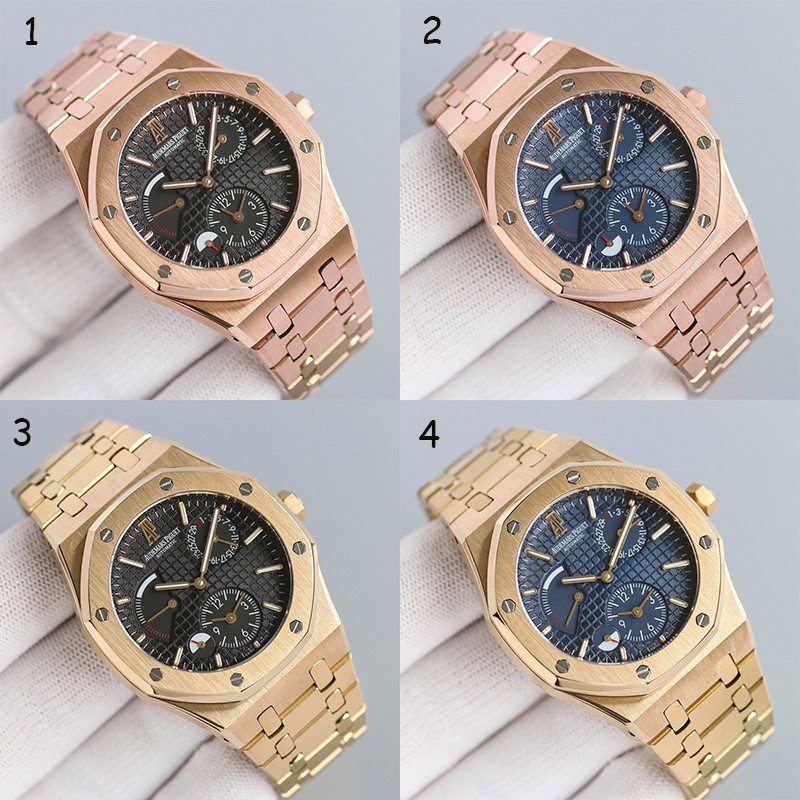 New sale Audemars Piguet replica Royal Oak Dual Time 4 colors 26120STOO1220ST03