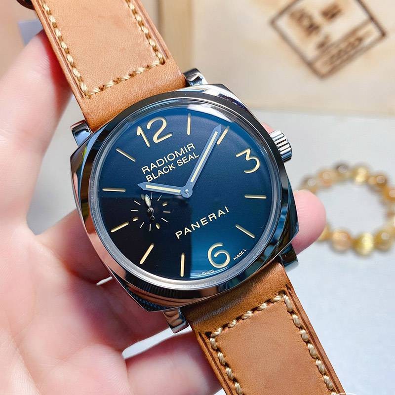 Rare Panerai Radiomir Black Seal 8 Days Replica Grade N 45mm pag50096