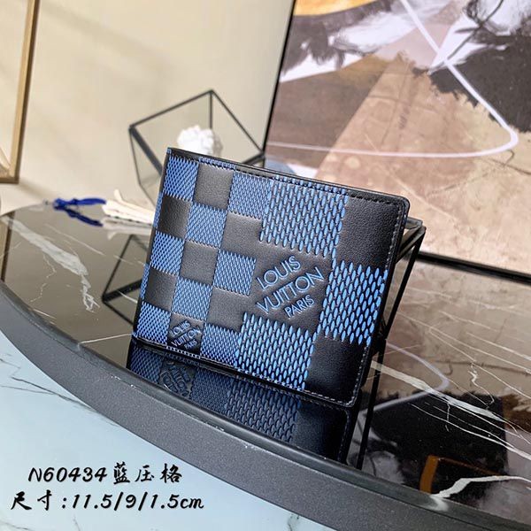 21SS New Arrivals★Louis Vuitton Wallet Copy★Damier Portefeuille Multiple LV20224