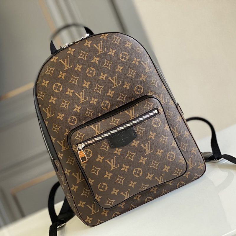 Sure to sell out! Louis Vuitton Josh Replica Monogram Macassar Backpack M41530