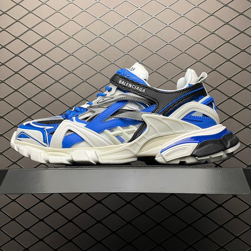 21AW New Balenciaga Sneakers Replica Men's Logo Track 2.0 Blue Shipping Included baq76292 21AW New Balenciaga Sneakers Replica Men's Logo Track 2.0 Blue Shipping Included baq76292