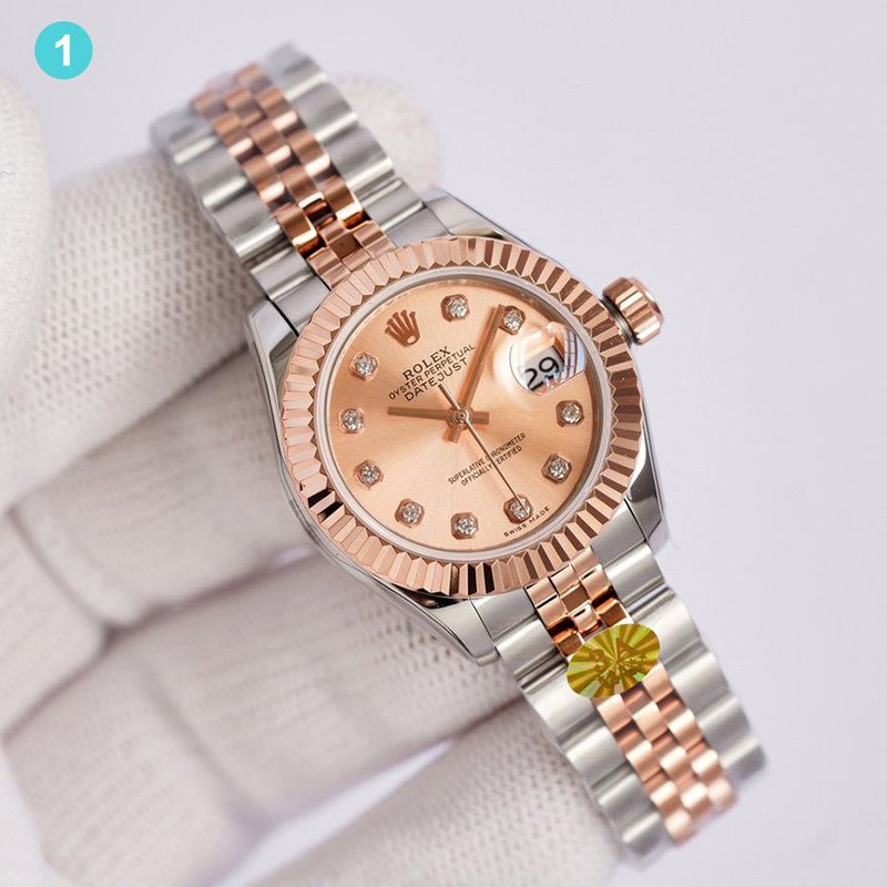 Very popular: Rolex replica watch Datejust ladies 28mm all colors rov22181