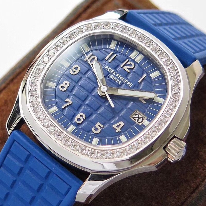 Rare Patek Philippe Aquanaut Luce Replica ★ Blue Stainless Steel pai24143