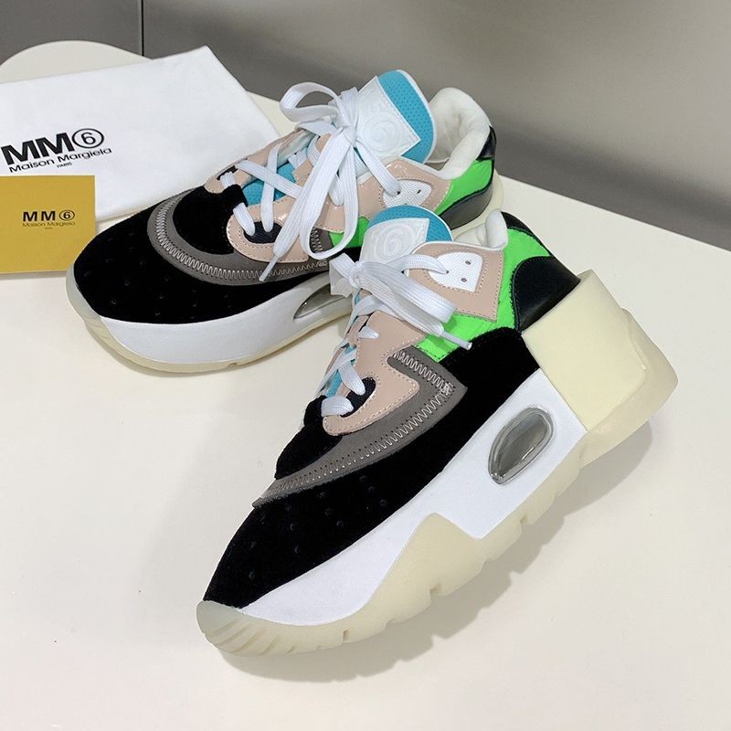Want it? Super limited edition? Maison Margiela platform sneakers replica multicolor Man75982