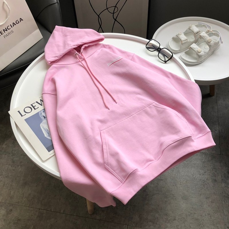 ☆Super popular☆Balenciaga hoodie replica pullover hoodie pink baj14798
