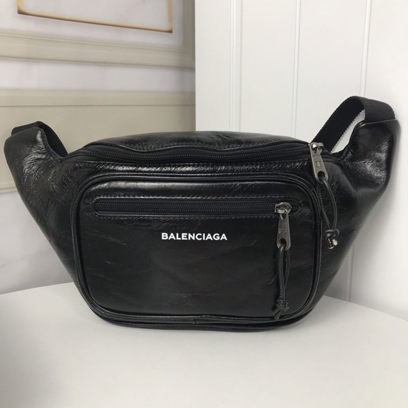Very popular! Balenciaga Explorer replica ★ Logo belt bag fake leather bad09034