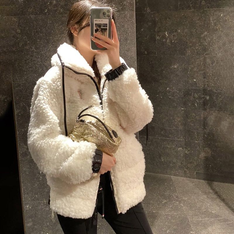 [Immediate delivery] Moncler fleece replica women's down jacket mog88399 jacket