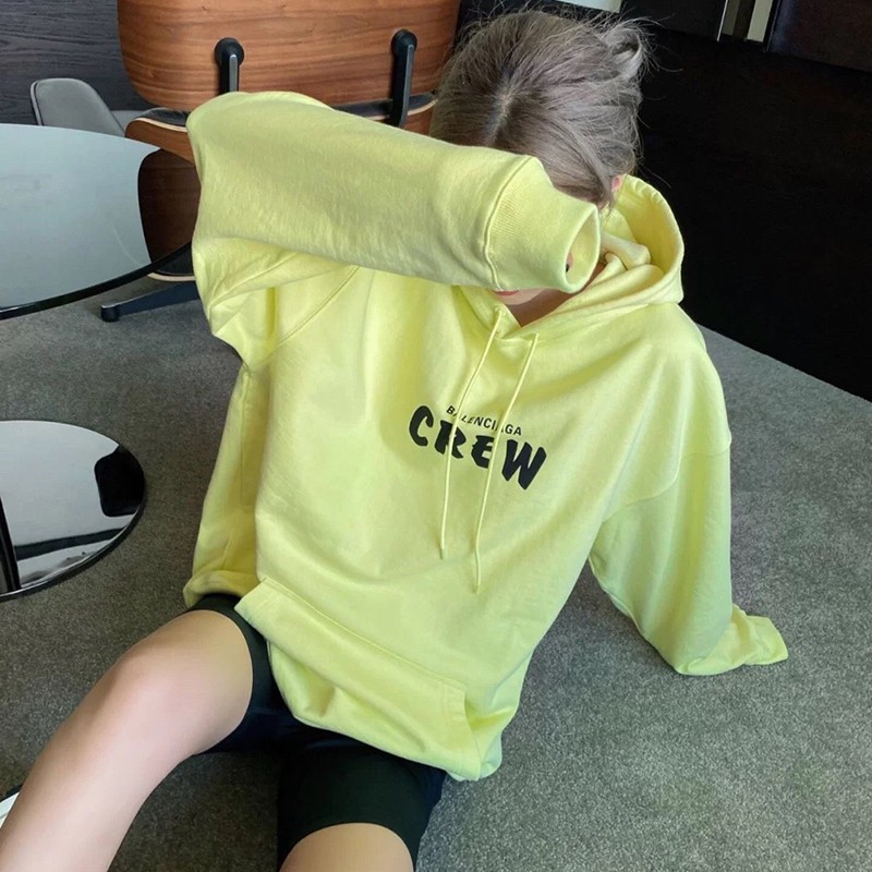 Very popular all over the world? Balenciaga Hoodie Replica CREW Medium Fit Hoodie bad84810
