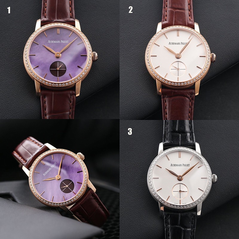 New Spring Collection Audemars Piguet Watch Replica Jules Audemars Small Second 3 Colors 77238OROOA088CR01